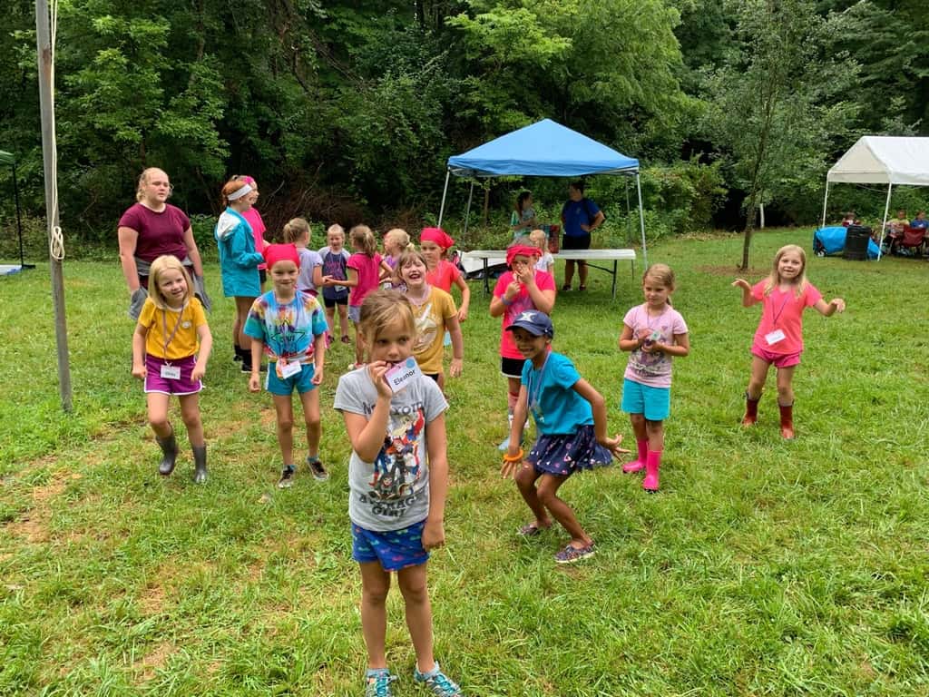 We had an adventure today! It was a very wet and stormy day, but still a pretty good day at Girl Scout camp. The best part? Our guest speaker and her message: “work hard, study hard, don’t be afraid to fail.”
