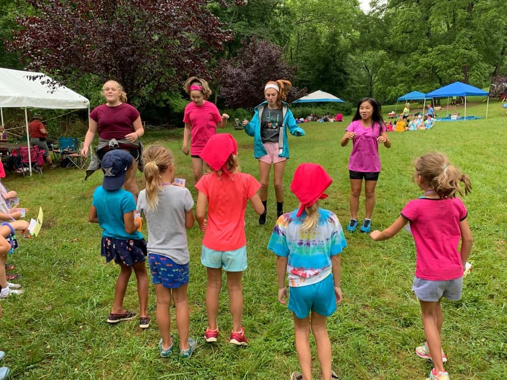 We had an adventure today! It was a very wet and stormy day, but still a pretty good day at Girl Scout camp. The best part? Our guest speaker and her message: “work hard, study hard, don’t be afraid to fail.”