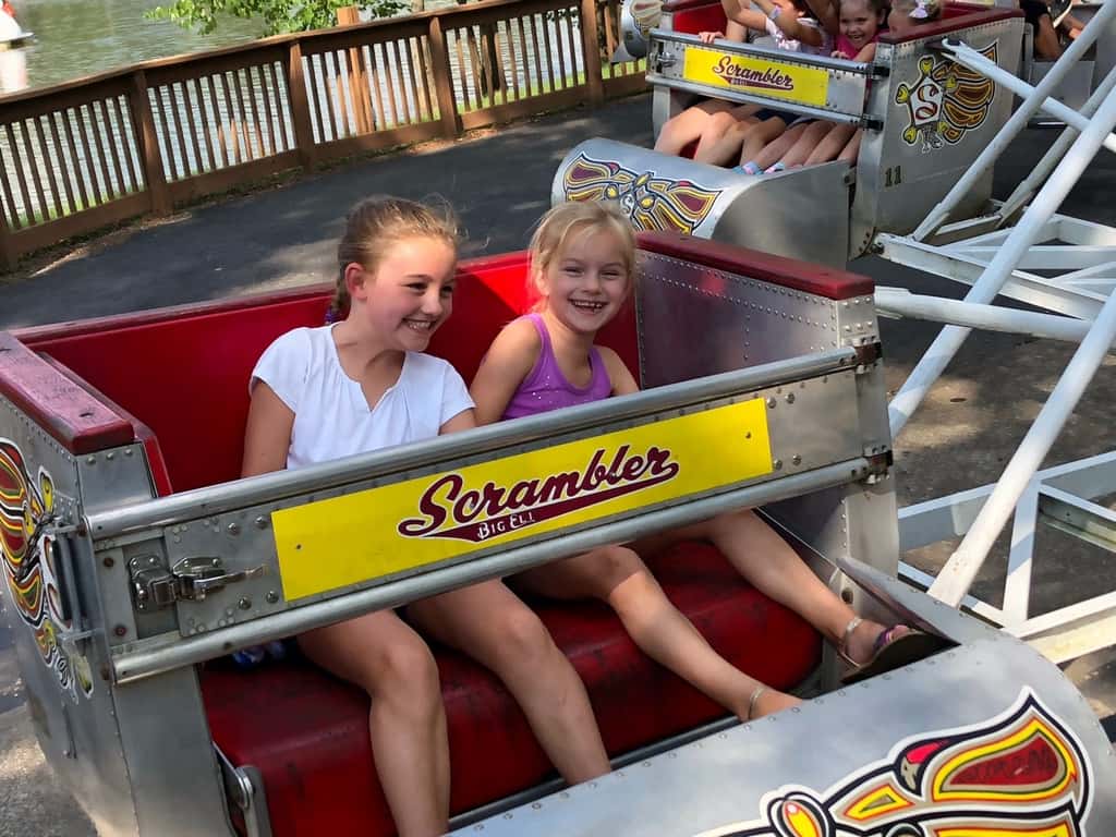 Summer Adventure List: Coney Island! Josie, our fearful-of-heights girl, surprised us by riding not only the ferris wheel, but also the rock-o-plane. Three times! Abby loved Wipe Out, a crazy upside down spinning ride that she was finally tall enough to ride this year. Gwen still likes the Tilt-o-whirl best.