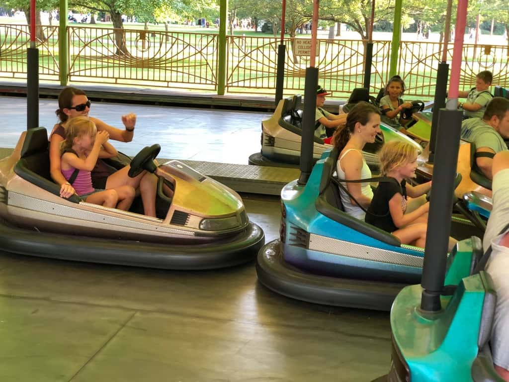 Summer Adventure List: Coney Island! Josie, our fearful-of-heights girl, surprised us by riding not only the ferris wheel, but also the rock-o-plane. Three times! Abby loved Wipe Out, a crazy upside down spinning ride that she was finally tall enough to ride this year. Gwen still likes the Tilt-o-whirl best.