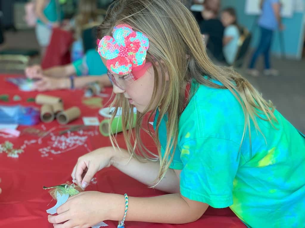 After the amazing flowers badge STEM program today, Abby declared that she is going to study botany and chemistry in college so she can be a perfumist at P&G.