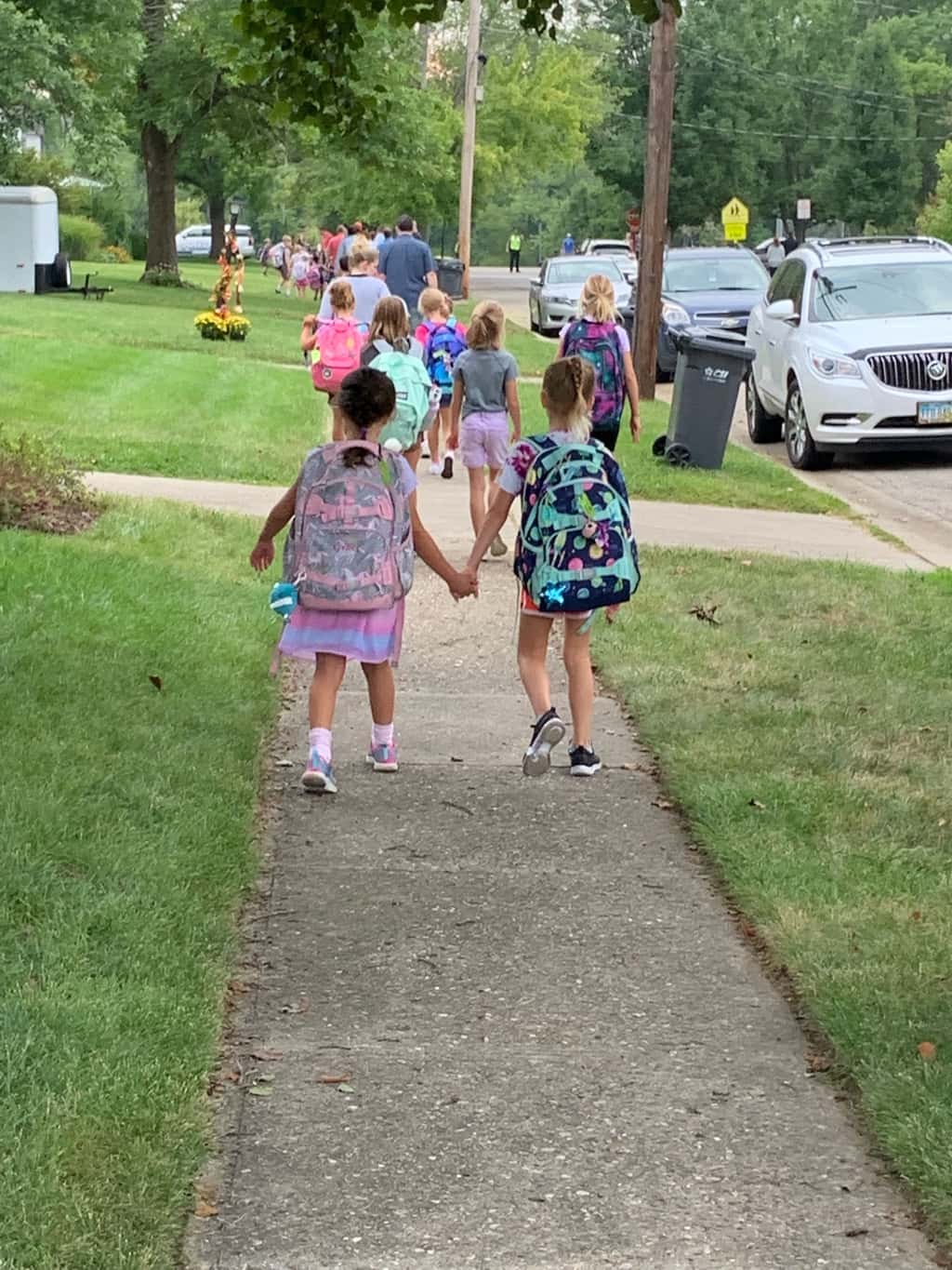 Walk to school day!