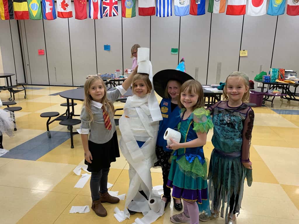 Girl Scout Halloween and Juliet Gordon Low birthday fun