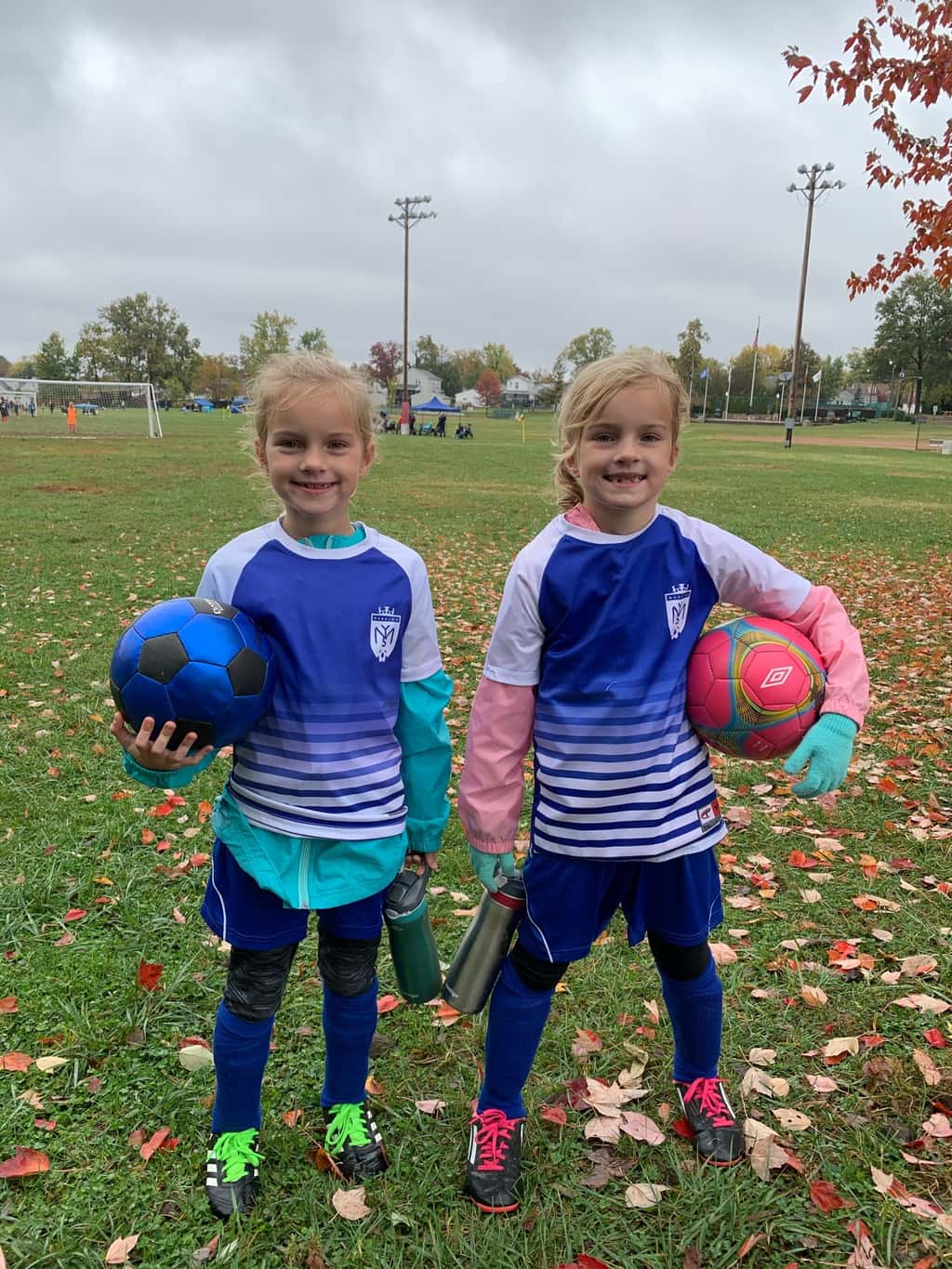 An amazing soccer season comes to an end with two wins, two losses, and some silver medals.

Abby’s coach Pat sent the parents an email with comments about each player. This cracks me up: “Abby Moose - “The Dealmaker” - About mid-season Abby told me she didn’t want to play goalie anymore - I responded, “Then score 2 goals today”…so she did…that was the last deal I made this season.”