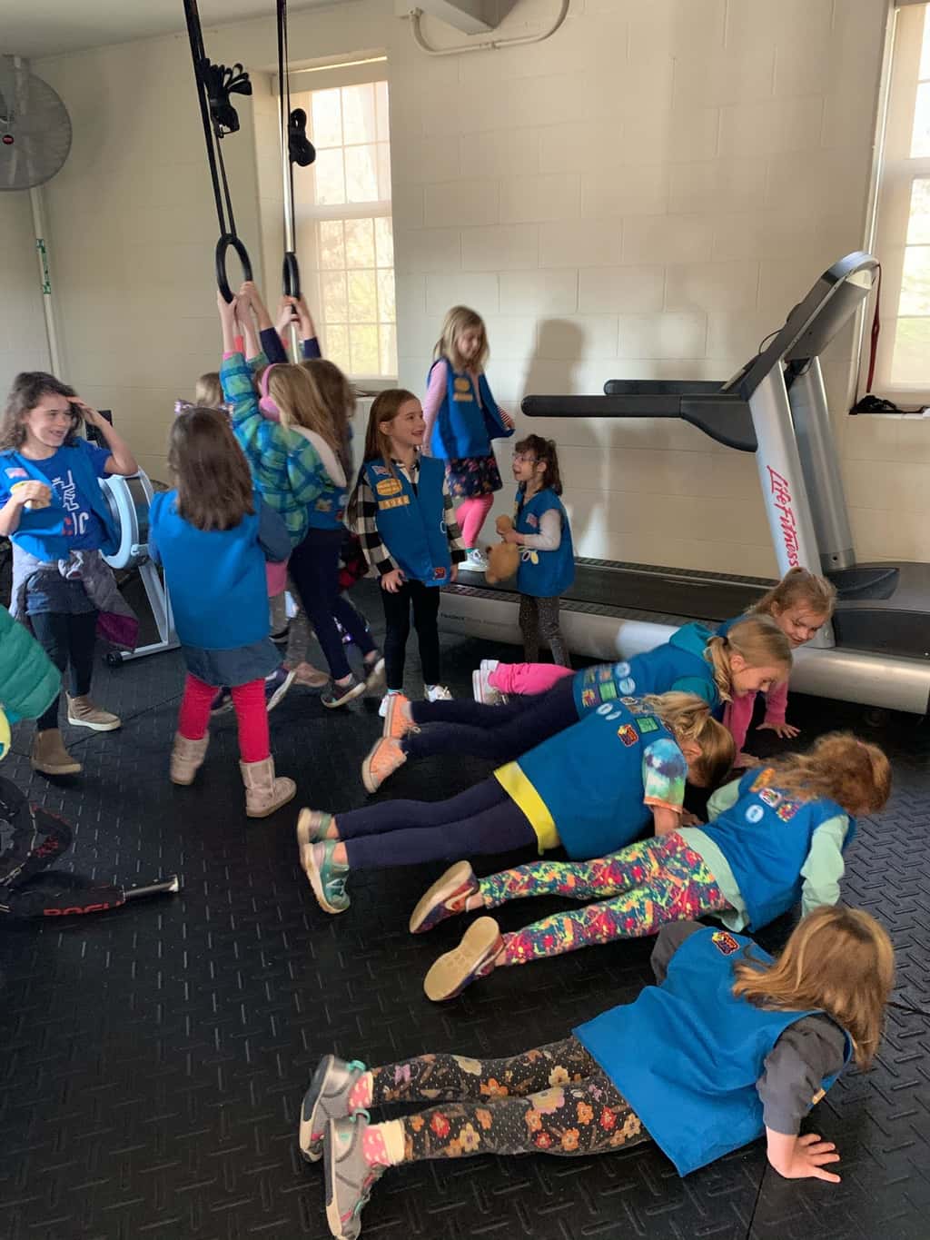 We had a great day with a fun tour of the Madeira fire station for Girl Scouts and a trip to the Festival of Lights!