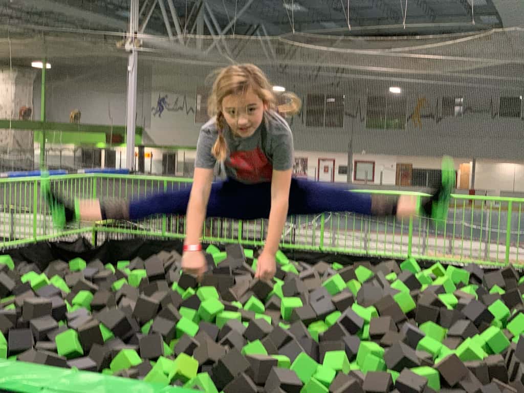 Em and Chris surprised the girls with a Christmas present to one of their favorite places.