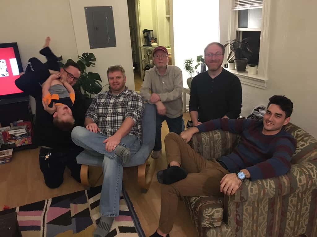 A happy birthday celebration for Chris