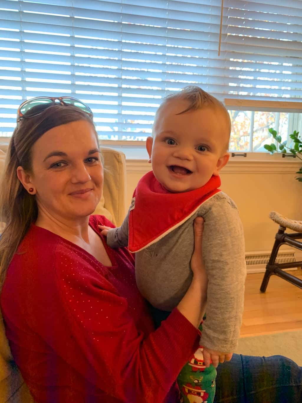 Christmas Eve: Abby’s new rules for the gift grab were a hit!