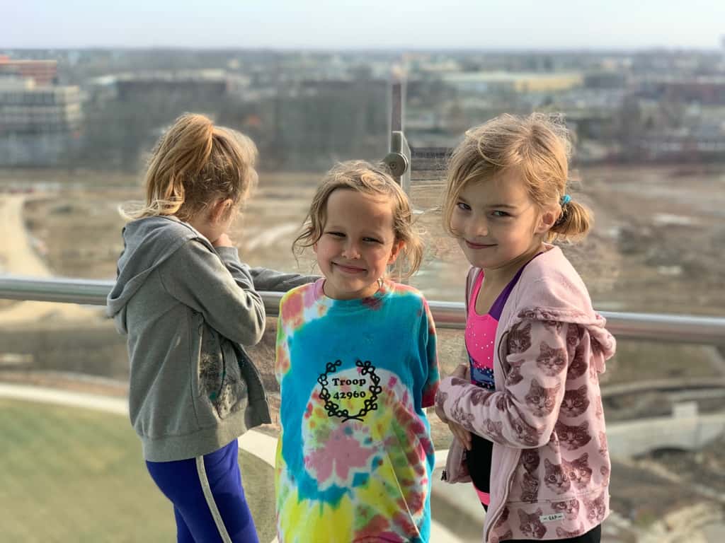 When it’s 60 degrees in December, you have a little Springtime fun.