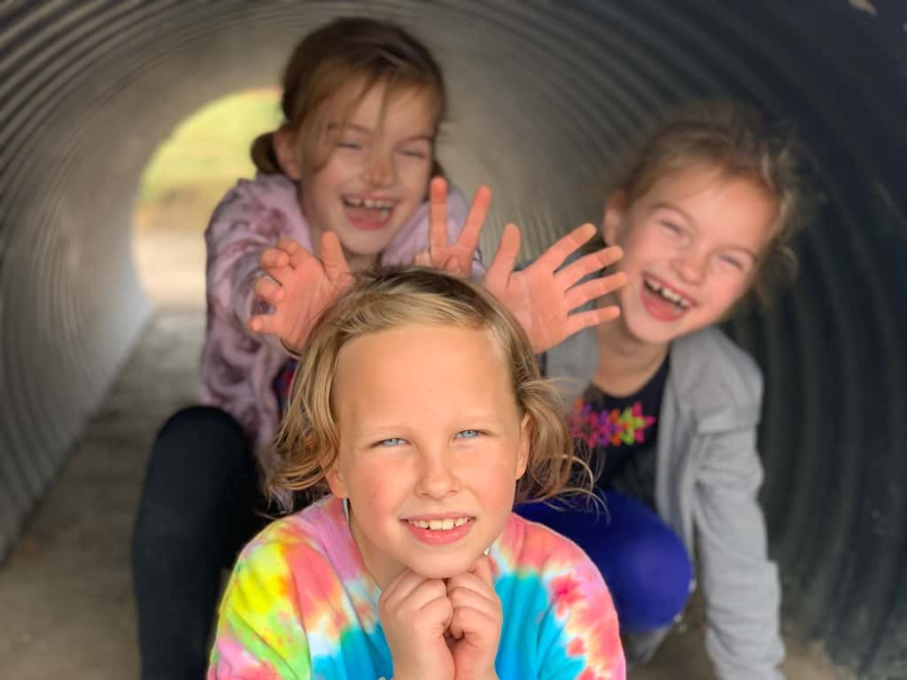 When it’s 60 degrees in December, you have a little Springtime fun.