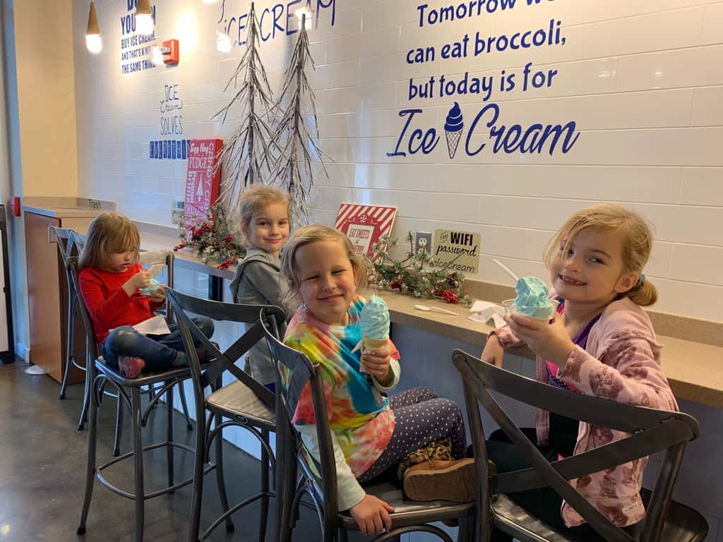 When it’s 60 degrees in December, you have a little Springtime fun.