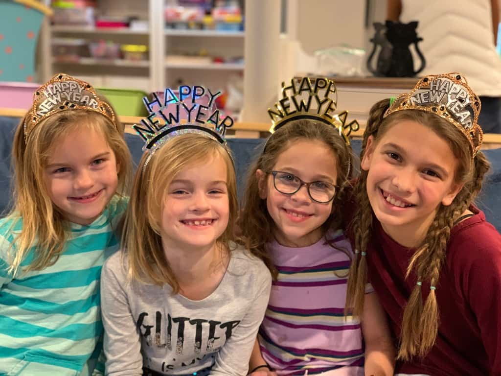 We had a happy New Years Eve!