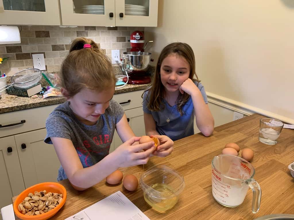 More hiking, cornhole games, soccer, trampoline jumping, walks, cooking, baking, making homemade ice cream, gardening, and creating “coronavirus lemonade stand” plans filled our past few days. Thank goodness for our nice weather!